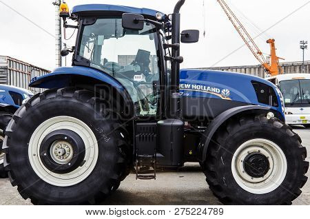 Halifax, Nova Scotia - September 22, 2015: New Holland Machine Company Was Founded In 1895 In And Wa