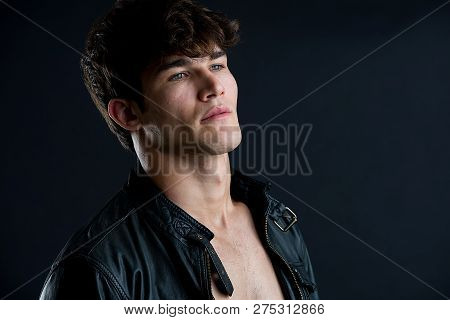 Portrait Of Handsome Man