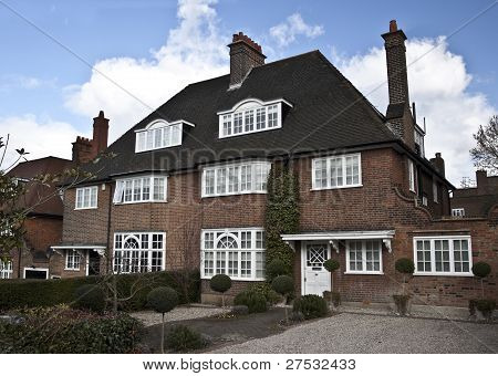georgianischen Stilhaus in london