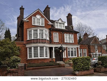 Haus im georgianischen Stil in London
