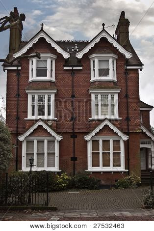 georgianischen Stilhaus in london