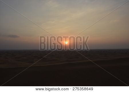 Sharjah Desert Area, One Of The Most Visited Places For Off-roading By Off Roaders
