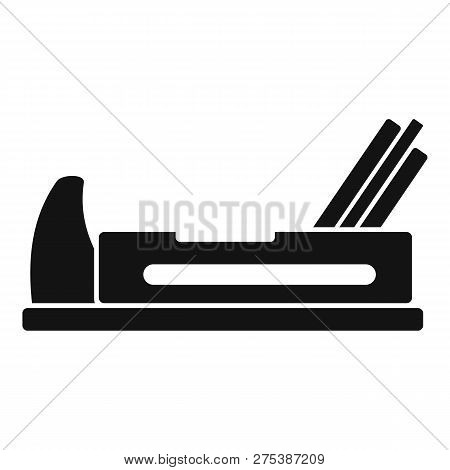 Wood Jack Plane Icon. Simple Illustration Of Wood Jack Plane Vector Icon For Web Design Isolated On 