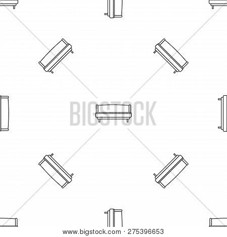 Strong Sofa Icon. Outline Illustration Of Strong Sofa Vector Icon For Web Design Isolated On White B