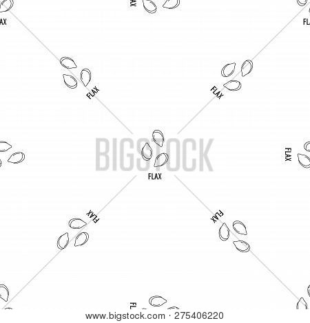 Flax Icon. Outline Illustration Of Flax Vector Icon For Web Design Isolated On White Background