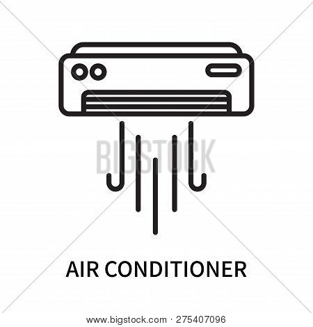 Air Conditioner Icon Isolated On White Background. Air Conditioner Icon Simple Sign. Air Conditioner