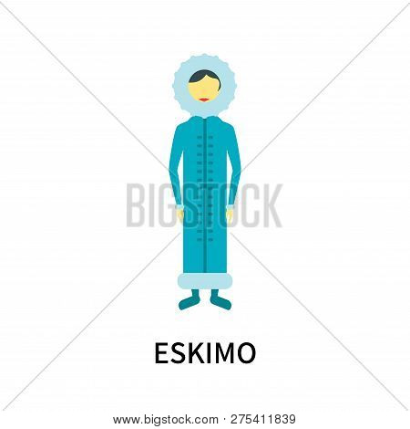 Eskimo Icon Isolated On White Background. Eskimo Icon Simple Sign. Eskimo Icon Trendy And Modern Sym
