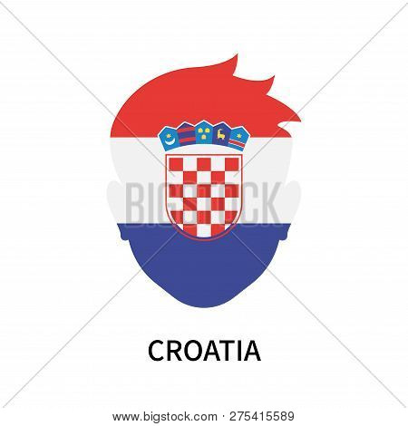 Croatia Icon Isolated On White Background. Croatia Icon Simple Sign. Croatia Icon Trendy And Modern 