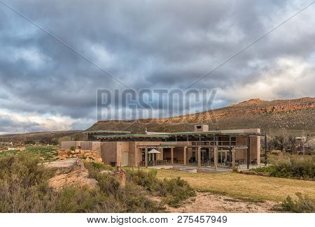 Kromrivier, South Africa, August 25, 2018: The Restaurant, Shop And Reception Office At Kromrivier C