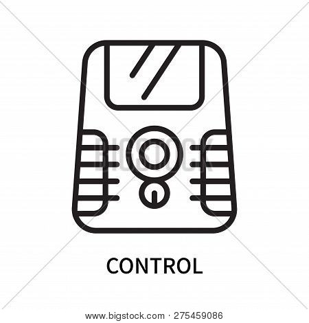 Control Icon Isolated On White Background. Control Icon Simple Sign. Control Icon Trendy And Modern 