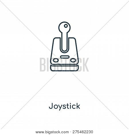 Joystick Icon In Trendy Design Style. Joystick Icon Isolated On White Background. Joystick Vector Ic