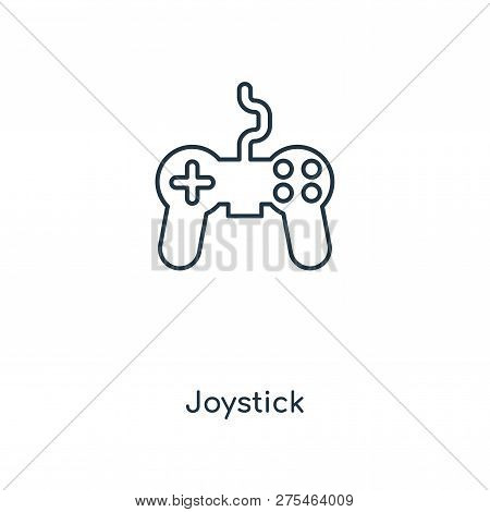 Joystick Icon In Trendy Design Style. Joystick Icon Isolated On White Background. Joystick Vector Ic