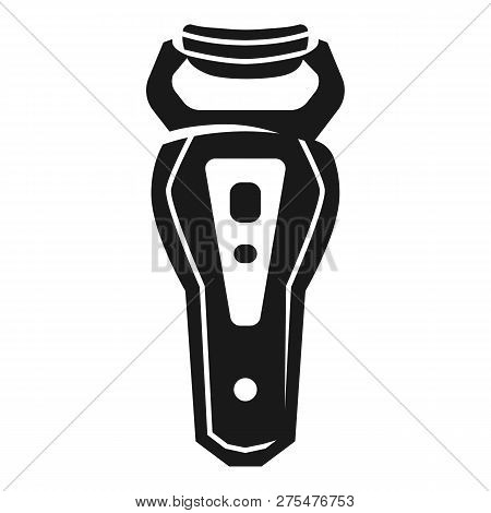 Vibratory Electric Shaver Icon. Simple Illustration Of Vibratory Electric Shaver Vector Icon For Web