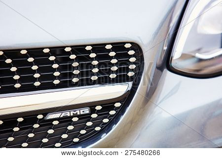 Kiev, Ukraine - October 4, 2016: Mercedes Benz Star Experience. The Interesting Series Of Test Drive