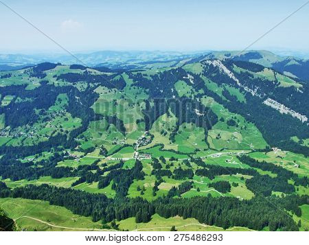 An Ecological Paradise Or A Beautiful Panorama From The Top Of Stockberg - Canton Of St. Gallen, Swi