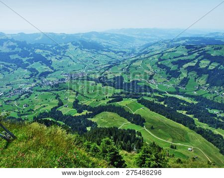 An Ecological Paradise Or A Beautiful Panorama From The Top Of Stockberg - Canton Of St. Gallen, Swi