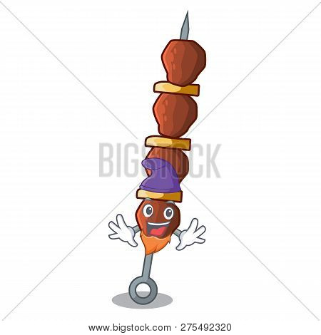 Elf Chickin Shish With Sticks A Cartoon