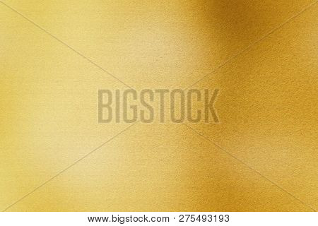 Glowing Golden Metal Sheet Texture, Abstract Pattern Background