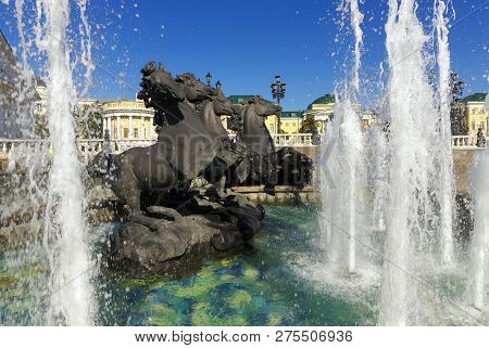 Fountain Of The Four Season, Moscow, Russia