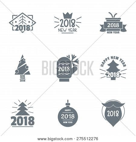 Annum Logo Set. Simple Set Of 9 Annum Logo For Web Isolated On White Background