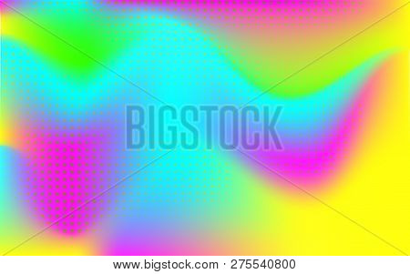 Gradient Mesh Abstract Background. Blurred Bright Colors Mesh Background. Vivid Smooth Mesh Blurred 