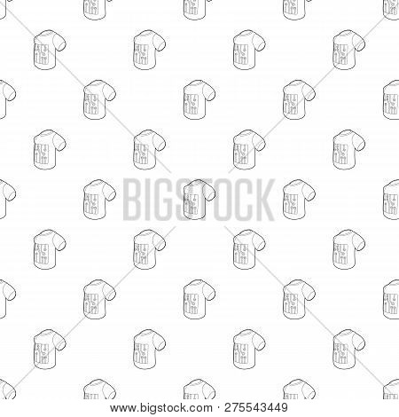 Electronic T-shirt Icon In Outline Style Isolated On White Background. Technology And Test Symbol