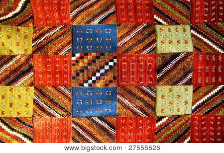 Moroccan carpet background