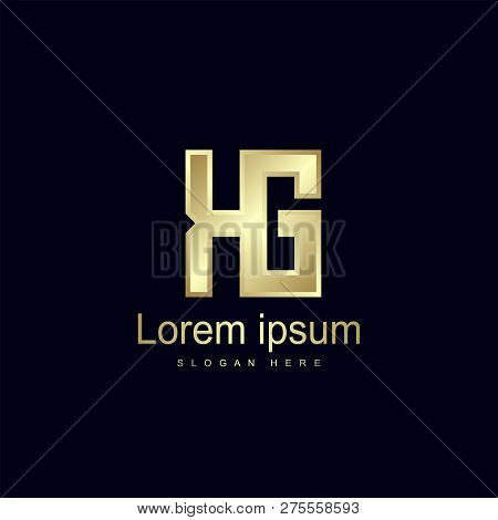 Initial Letter Kg Logo Template Vector Design