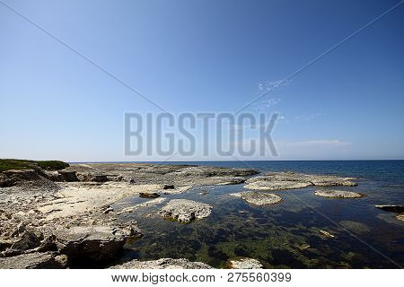 A Rocky Area By The Sea Istanbul, Turkey