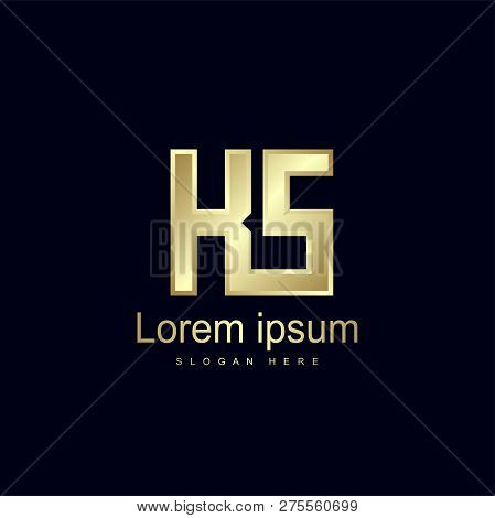 Initial Letter Ks Logo Template Vector Design