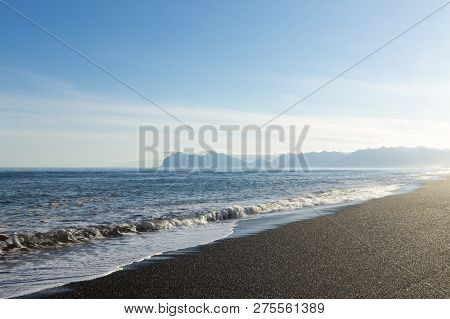 Hvalnes Lava Beach Landscape, East Iceland Landmark
