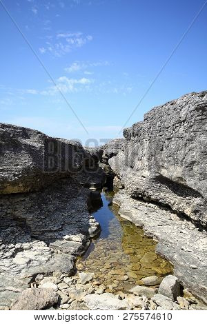 A Rocky Area By The Sea Istanbul, Turkey