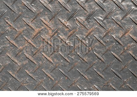 Fantastic Grunge Red Antiskid Plastic Texture - Abstract Photo Background