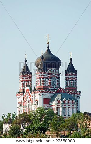 Staré ortodoxní katedrála v Feofaniya
