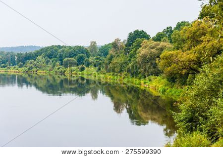 Curved Velvet Forest River Coast In Nemun National Park