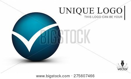 Unique Logo For Your Company. Letter N - Vector Illustration
