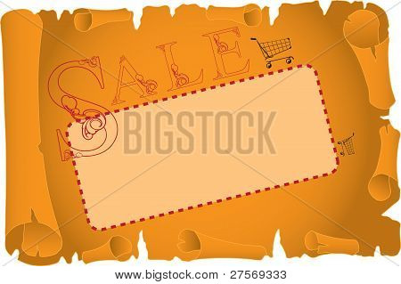 Carta per la vendita