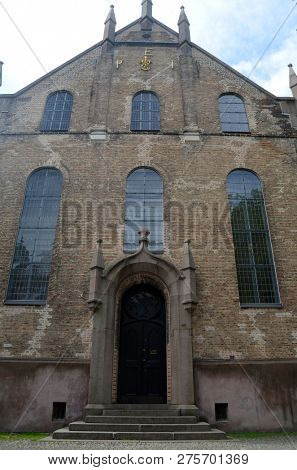 Oslo Cathedral or The Domkirken church, main church for Church of Norway. June 17,2018. Oslo,Norway