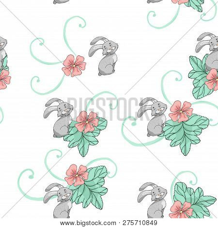 Background For Fabric, Greeting Card, Packaging Or Wallpaper.