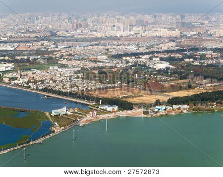 Panorama Kunming, Čína