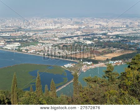 Panorama Kunming, Čína