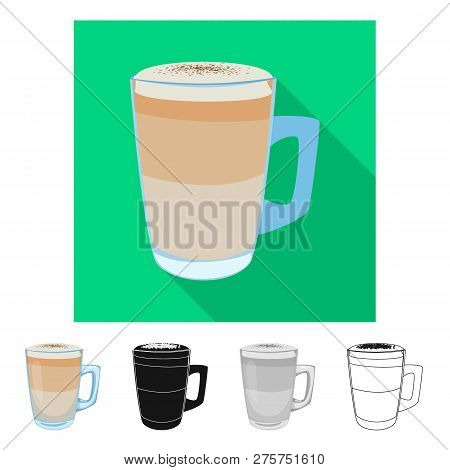 Vector Design Of Drink And Bar Icon. Set Of Drink And Party Vector Icon For Stock.