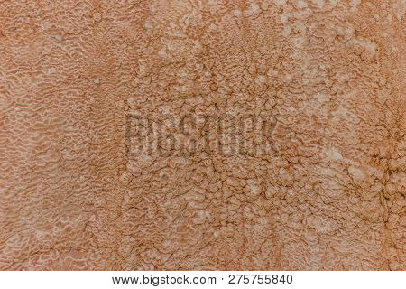 Texture Of Abstract Formation Of Mineral Stone, Traverten