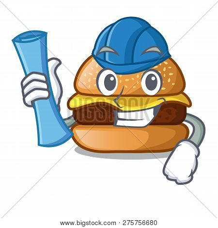 Architect Cheese Tasty Burger On Character Table