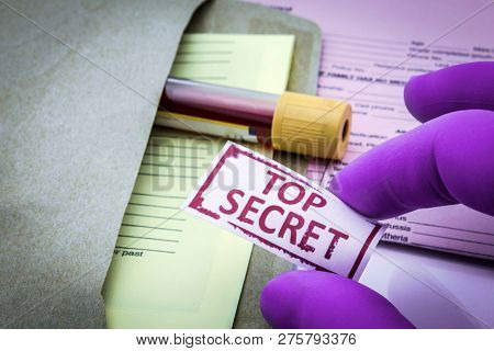 Test For Research Of Blood, Top Secret