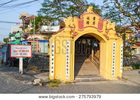 Nam Dinh, Vietnam - Nov 26, 2018 : 