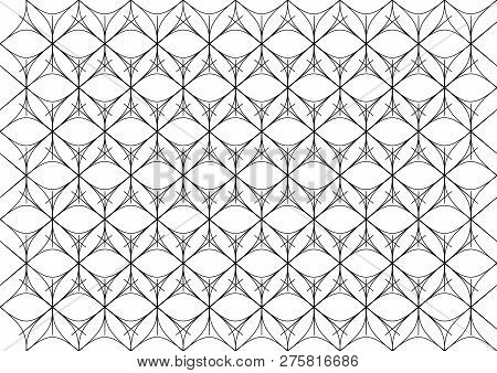 Vector Minimal Geometric Seamless Pattern. Vector Illustration.