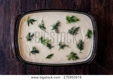 Turkish Appetizer Meze Fava With Dill