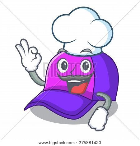 Chef Isolated Cap In The A Mascot