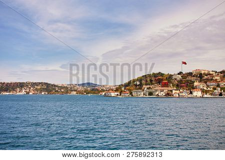 Bosphorus With A Old Town On A Background, Istambul